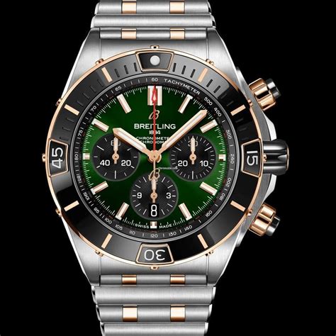 breitling green chronomat|Breitling Chronomat for sale.